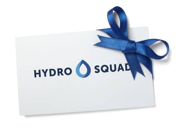 gift card with a blue bow